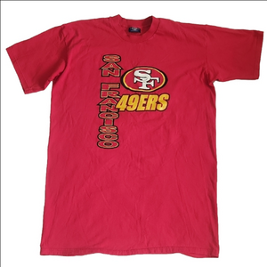 Concepts Sport Vintage NFL SF 49ers Red & Gold T-Shirt